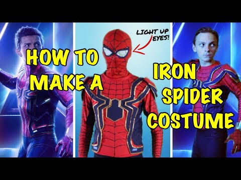 Make a DIY Iron Spider-Man Costume! (Avengers Infinity War)