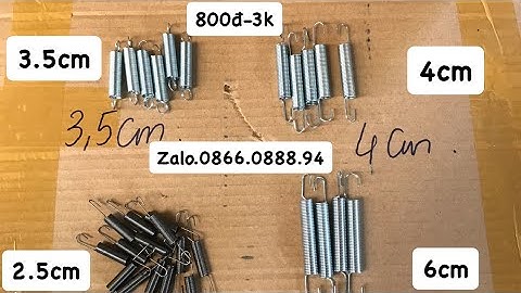 Lò xo bẫy chuột.