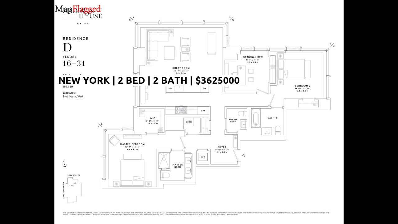 NY Buy house at Madison House, 15 E 30TH ST, 22D, New York, USA