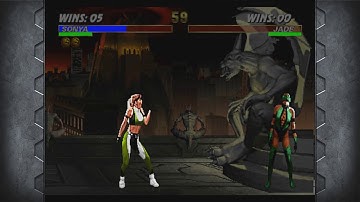 Ultimate Mortal Kombat 3 Sonya Blade fatalities, animality, babality, friendship