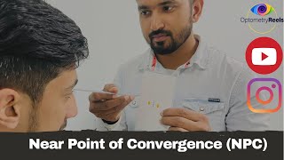 Near Point of Convergence || NPC || Direct test for vergence