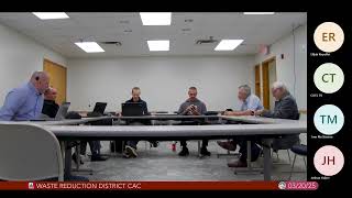 Monroe County Waste Reduction District Citizens Advisory Committee, March 20, 2025