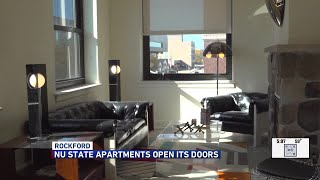 Downtown Rockford welcomes modern living at revitalized NU-State Apartments