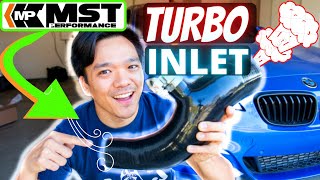 BMW Turbo Inlet Pipe Upgrade | MST Performance | m235i n55 f22 f30