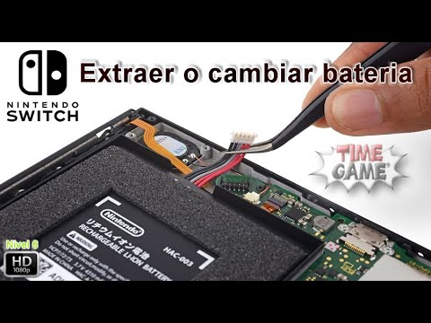 How to remove or change the Nintendo Switch battery - YouTube
