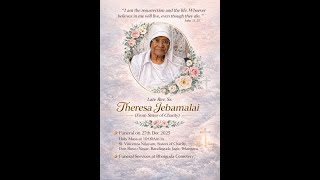 Sr.Theresa Jebamalai (Sister of Charity) | Funeral Holy Mass 10Am | St. Vincenza Nilayam | 27-12-25