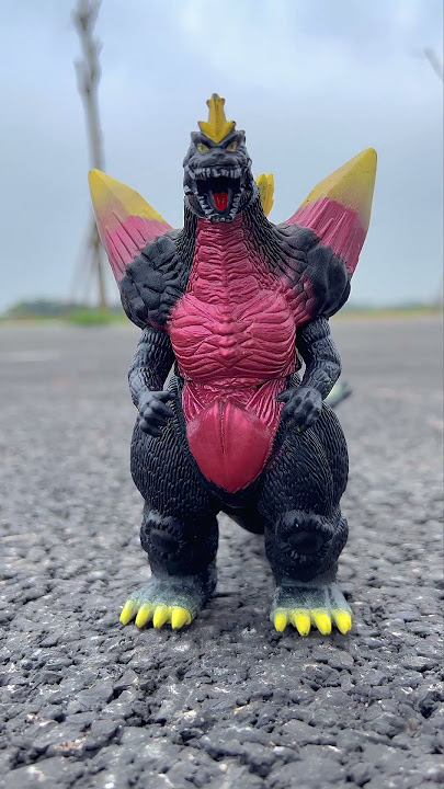 Baby Godzilla helps Kong fight Bandai Godzilla | Kong vs Godzilla Toy #shorts