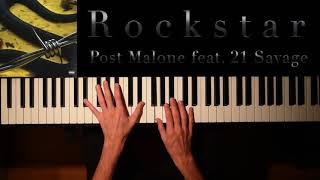 Rockstar - Post Malone feat. 21 Savage (Piano Cover + Download Spartito)