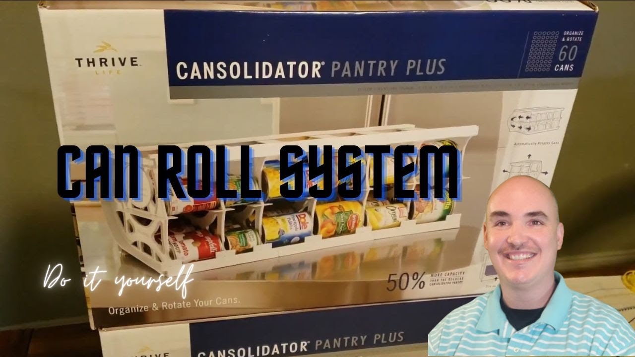 Cansolidator Pantry Plus Can Roll System by Thrive Life Cansolidator