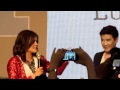 lucy hale bench event - Manila, Philippines 02-11-2012 clip 7