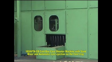 Cold Box Core Shooter VTAS CB | Vertical Cold Box | Cold Box Core Making Machine | SUSHA