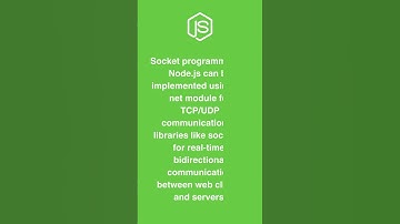 Socket Programming in Node.js
