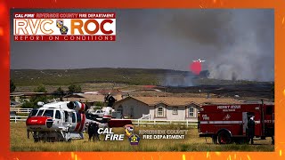 1,000+ Acre Dale Fire in Aguanga // July 23, 2025 // Report on Conditions