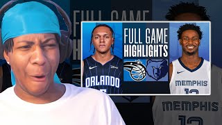 Lvgit Reacts To MAGIC at GRIZZLIES | FULL GAME HIGHLIGHTS | January 26, 2024