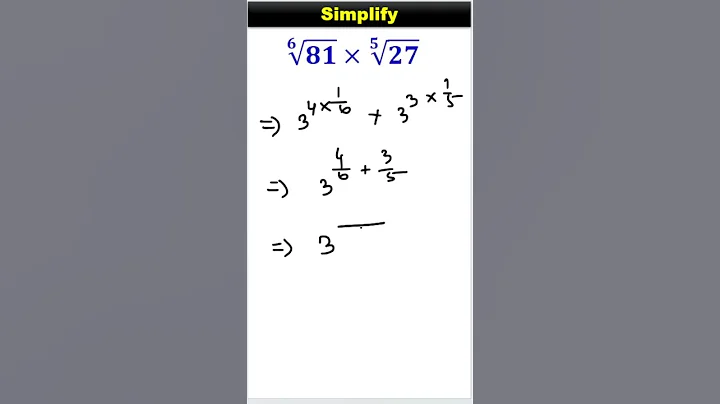 A Nice math Olympiad simplification Evaluate #olympiad  #exponents #indiamaths  #mathcontest #exam