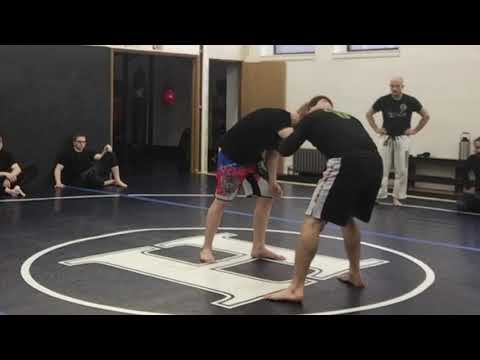 Elbow Pass to Head outside single