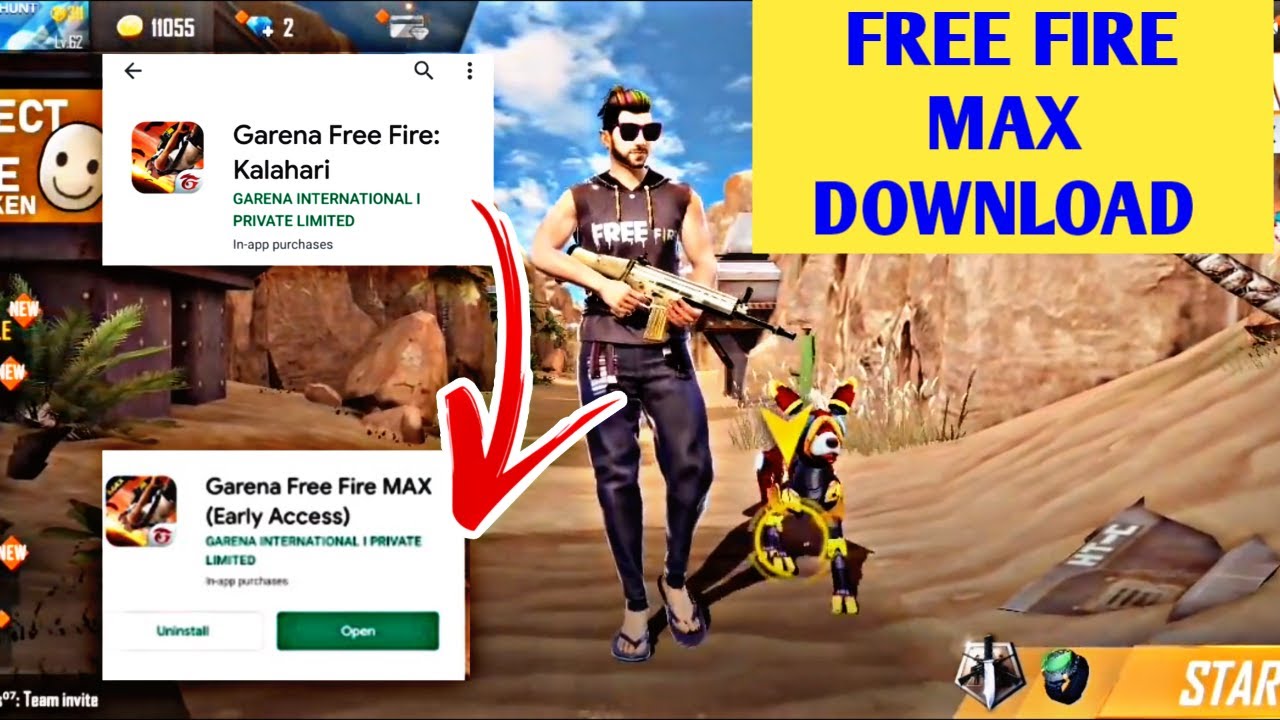 Freefire Max Ko Download Kaise Kare How To Download Free Fire Max 2020 Youtube
