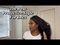 The Healthiest Protective Style for Locs| ft. Ali Grace Hair