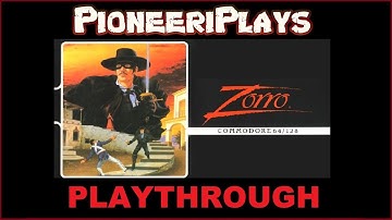Zorro (C64) - Playthrough