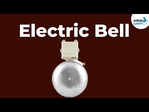 Video: I en elektrisk ringeklokke er elektromagneten magnetisk når bryteren er?