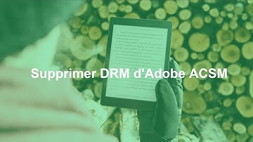 Comment supprimer DRM d