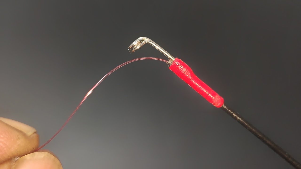 Put the fishing line in the rod and see how amazing this genius idea is.