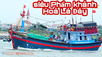 🔴 Cảnh Quay Lưới Rút Cà Ná // Khánh Hoà // Giã Cào Đôi Lagi Về Cảng Cá Đầy Boong