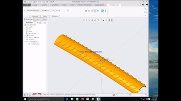 How to design tyre in creo
