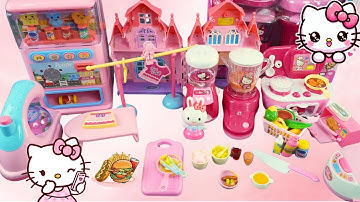 Mở Hộp Bộ Đồ Chơi Nhà Bếp Mini Hello Kitty Siêu Đáng Yêu 🍳🎀 | Đồ Chơi Xịn