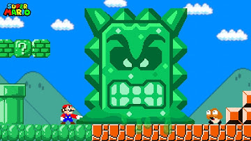 Super Mario Bros., But Everything Mario Touches Turns to Slime!