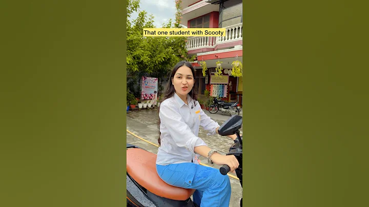 That one student with Scooty 😂 #shorts #viral #explorepage
