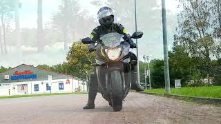 Biker in Berlin---Motorcycling in Berlin