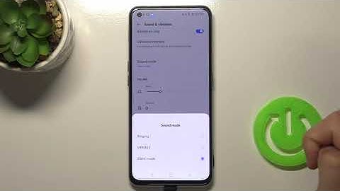 REALME GT – Turn On & Deactivate Silent Mode