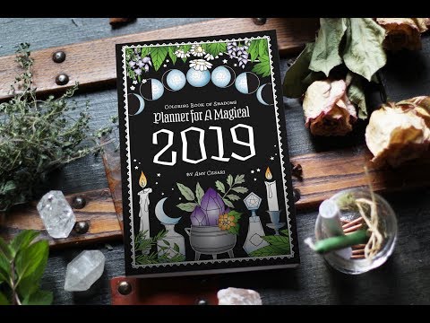 67 Coloring Book Of Shadows Southern Hemisphere Planner For A Magical 2019 HD