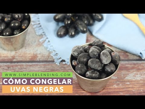 Vídeo: Como Congelar Uvas