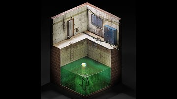 making old swimming pool render in blender