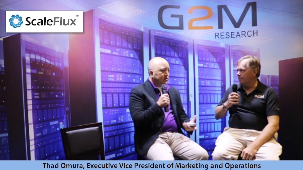 G2M Research Interviews ScaleFlux - Flash Memory Summit 2019