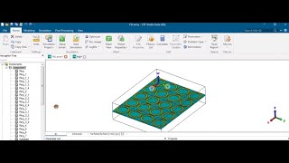 Simulation of Unit Cell Frequency Selective Surface (FSS)| Array of Frequency Selective Surfaces