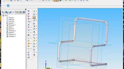 Exercise 9 Jointless Chair SolidEdge V20 | machine design tutorial | CAD | Mechanical Engineering
