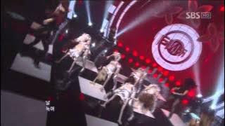 Rania - Dr Feel Good (Rania - Dr. Phillip) @SBS Inkigayo Popular song 20110417