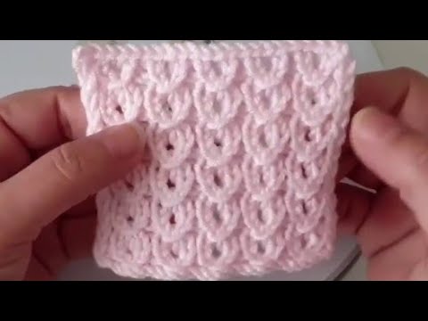 Kahve Çekirdeği Örgü Modeli #crochet #knitting