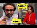 اول رد من احمد حلمي ومنى زكى على انتقادات فيلم اصحاب ولا اعز وحقيقة الطلاق منعم