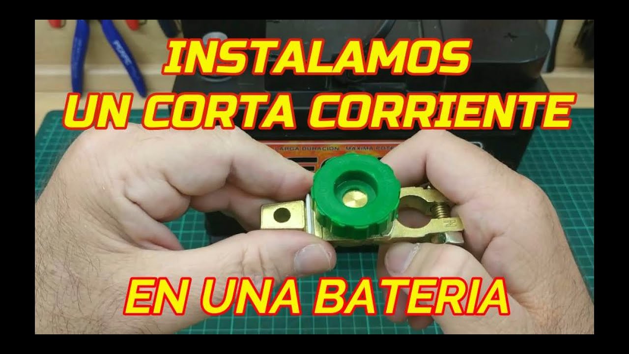 Desconectador baterías / Cortacorrientes