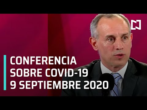 Conferencia Covid-19 en México - 9 septiembre 2020