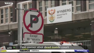 Western Cape | Taxi owner shot dead inside court