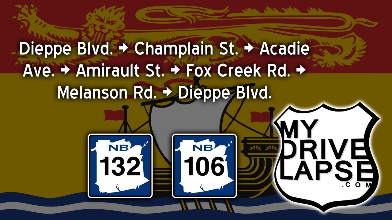 Let's Take A Drive Around Dieppe, New Brunswick YouTube