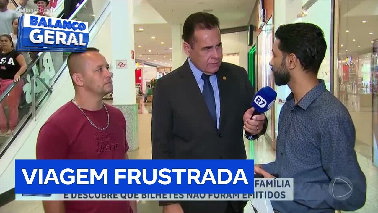 Xerife do Consumidor: Família descobre golpe em agência de viagens antes de embarque