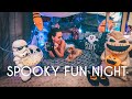 SPOOKY FUN NIGHT | Let's Build a Fort