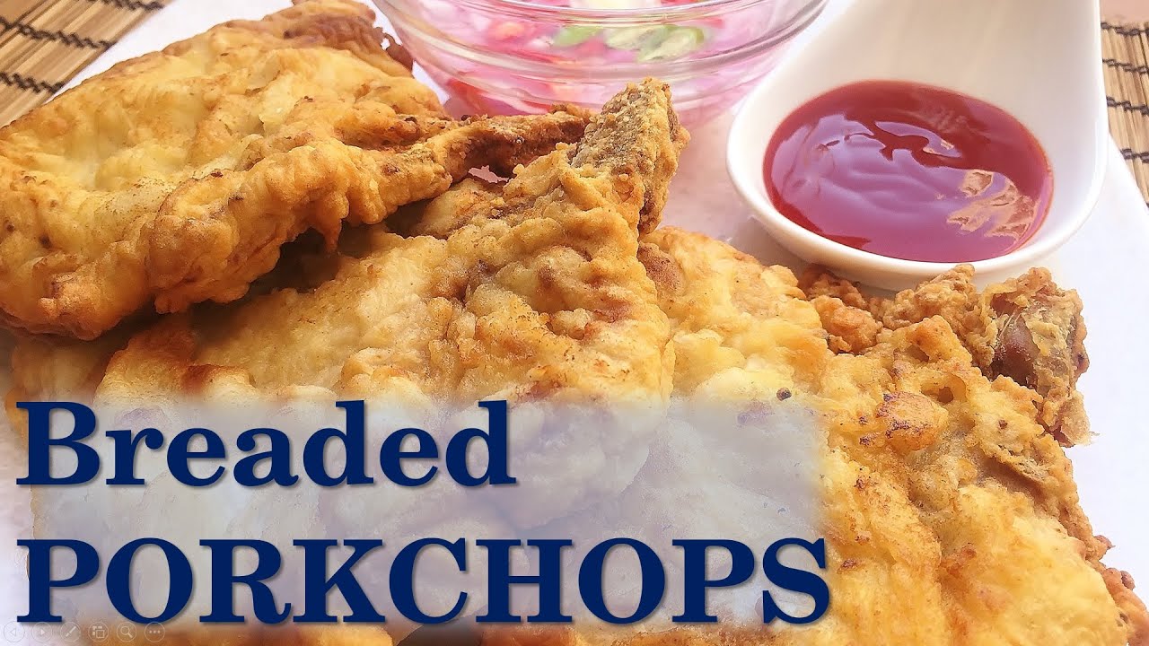 CRISPY BREADED PORK CHOP | TENDER & JUICY PORK CHOPS - YouTube