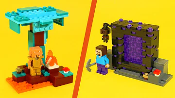 10 FUN LEGO Minecraft Ideas!!